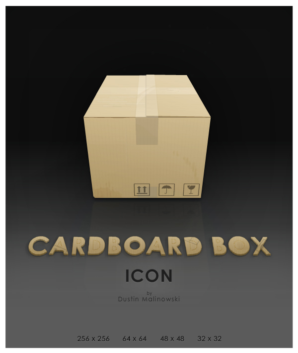 Cardboard Box Icon