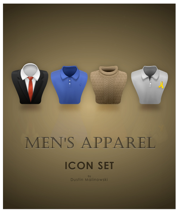 Men's Apparel Icons
