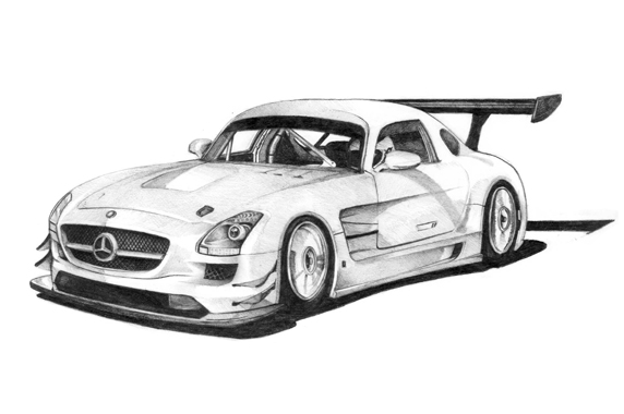 Mercedes Benz SLS AMG GT3